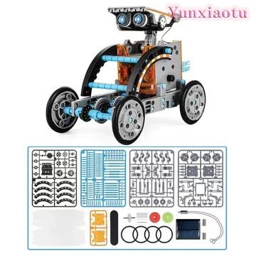 Stem Solar Robot Kit For Kids - Zestaw do budowania robota na energię