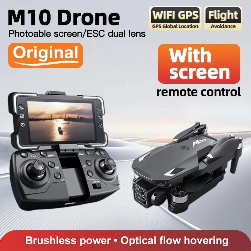 Fpv Brushless Rc Drone 4K - Oryginalny dron M10 4K 5G HD