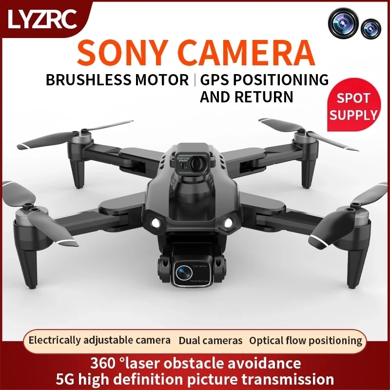 L900 Pro MAX GPS Drone 4K Prof – Fpv Brushless Rc Drone 4K recenzja i cena