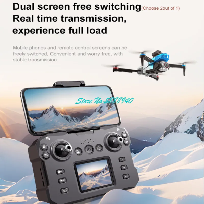 Inteligentny dron z bezszczotk – Fpv Brushless Rc Drone 4K recenzja i cena