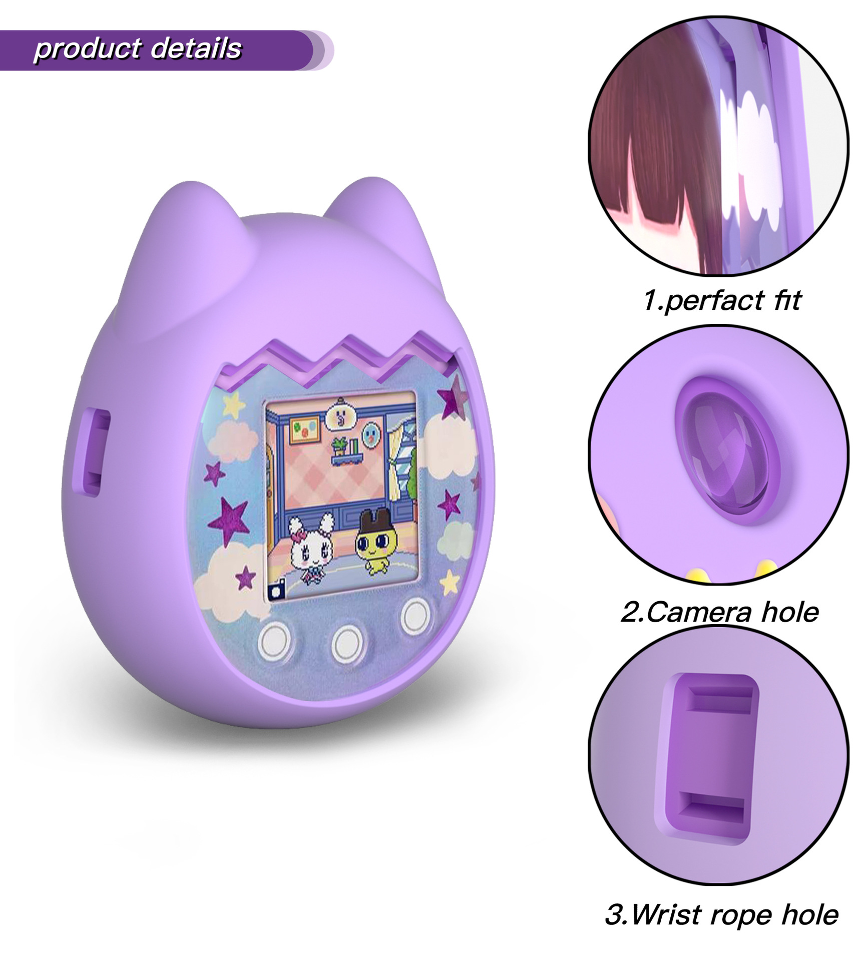 Odporny na wstrząsy silikonowy – Tamagotchi Electronic Pet Virtual recenzja i cena