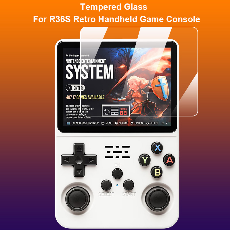 Szkło Hartowane 9H 2.5D Premiu – Retro Handheld Game Console R36S recenzja i cena