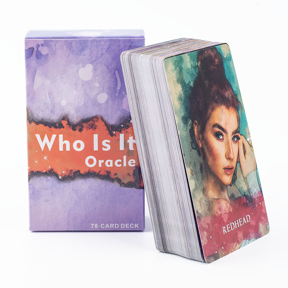 Who Is It Oracle Cards 78 kart – Tarot Cards Deck With Guidebook recenzja i cena