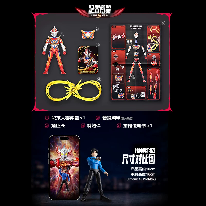 Blokees Ultraman Star Edition  – Anime Action Figure Blind Box recenzja i cena