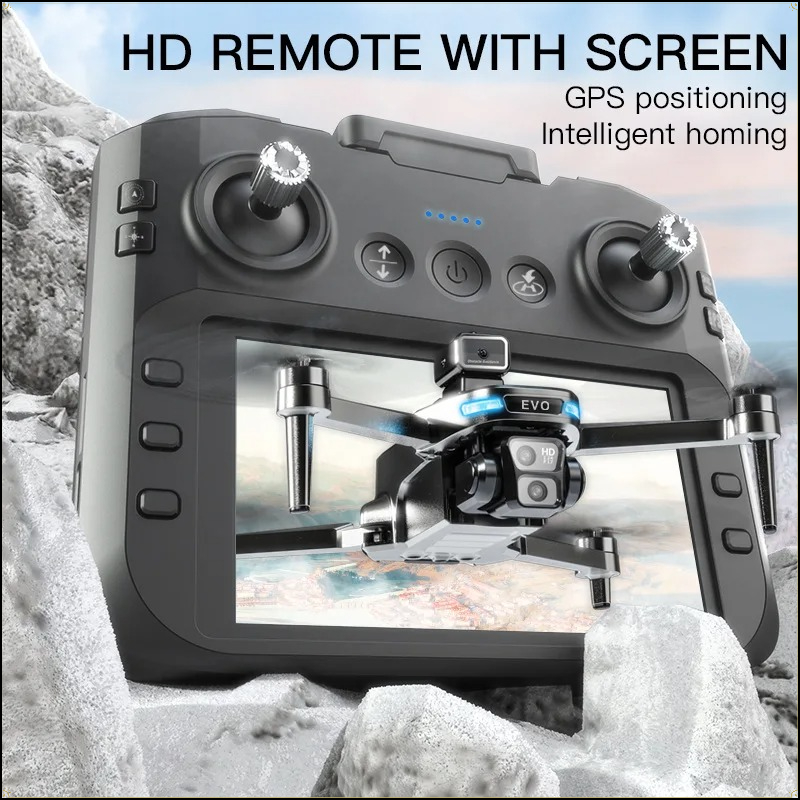 Dron 8K Profesjonalny z GPS, K – Fpv Brushless Rc Drone 4K recenzja i cena