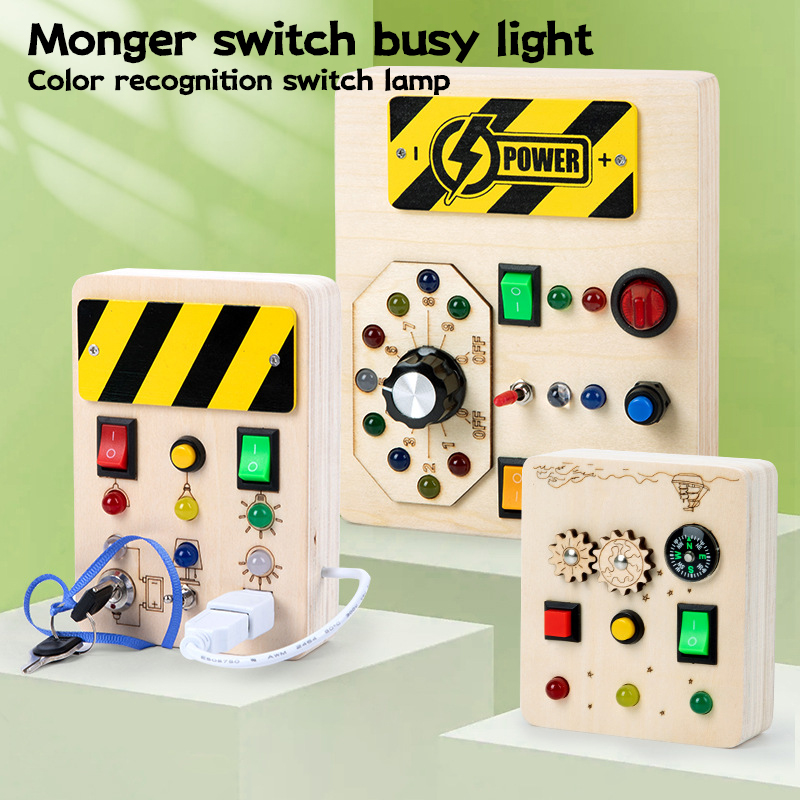 Tablica Montessori z zabawkami – Montessori Wooden Busy Board Toddler recenzja i cena