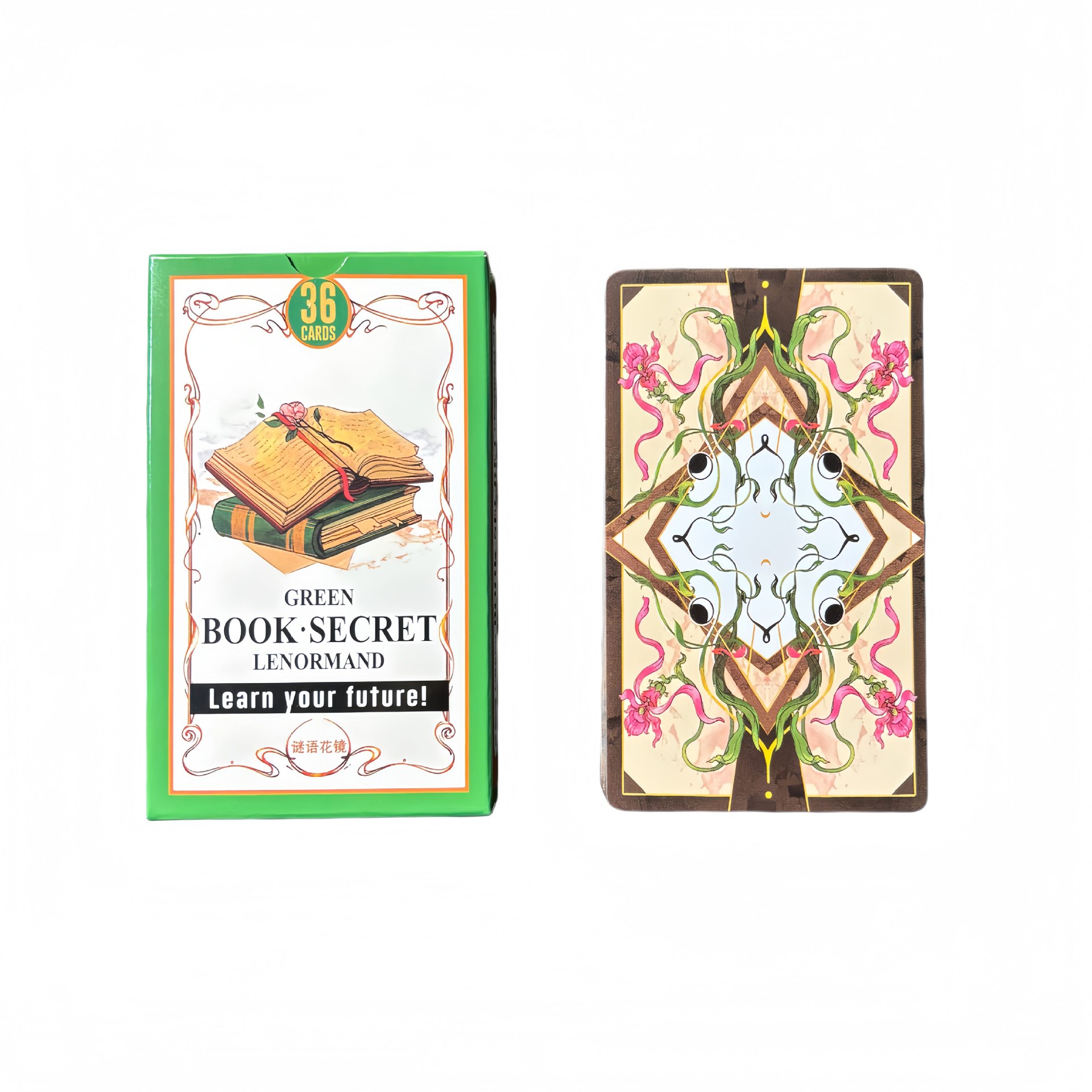Karty Wyroczni Lenormand Green – Tarot Cards Deck With Guidebook recenzja i cena