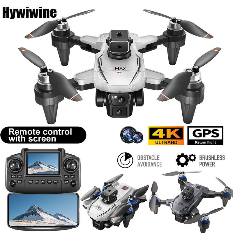 Dron RC GPS z ekranem 4K Profe – Fpv Brushless Rc Drone 4K recenzja i cena
