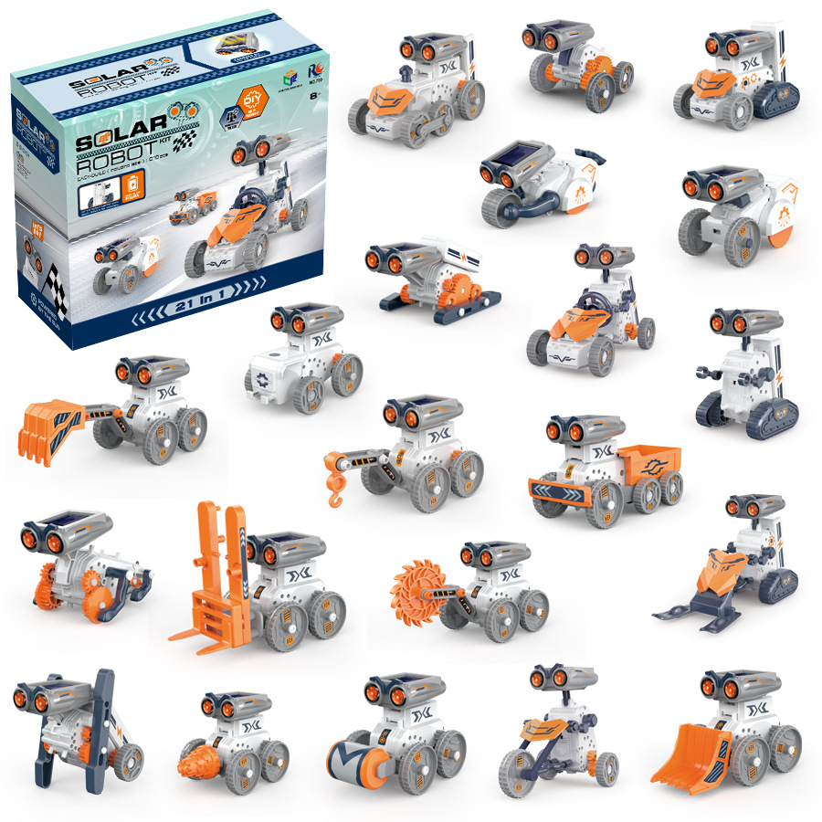 Zestaw Robotów Solarnych STEM  – Stem Solar Robot Kit For Kids recenzja i cena