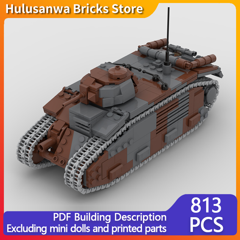 Model czołgów wojskowych B1 Bi – Lego Compatible Military Tank recenzja i cena