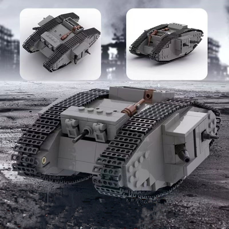 Popularny niemiecki zestaw klo – Lego Compatible Military Tank recenzja i cena